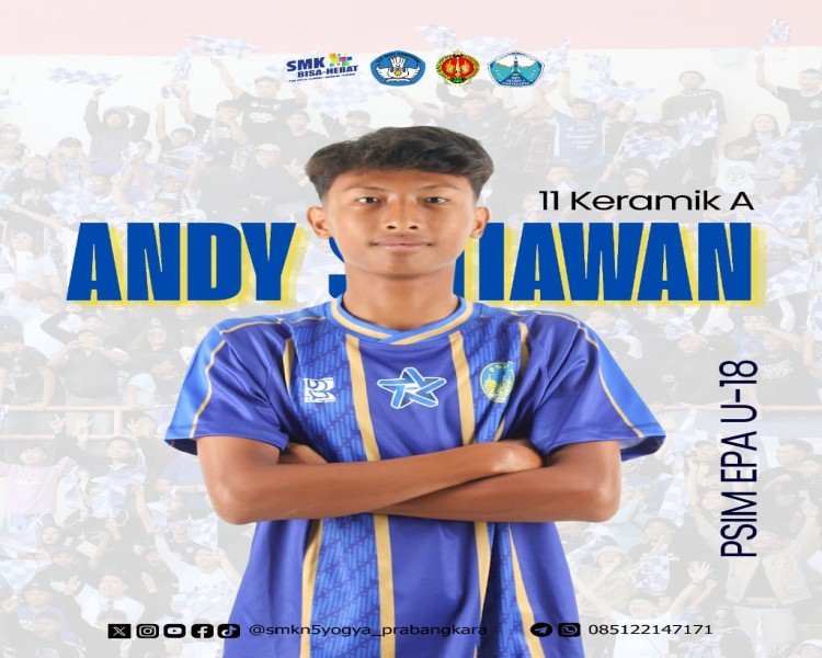 Prabangkara Muda Berprestasi, Andy Setiawan Tembus Squad EPA PSIM U-18