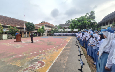 Semarak HUT ke-81 RI, Merah Putih berkibar gagah di langit Prabangkara